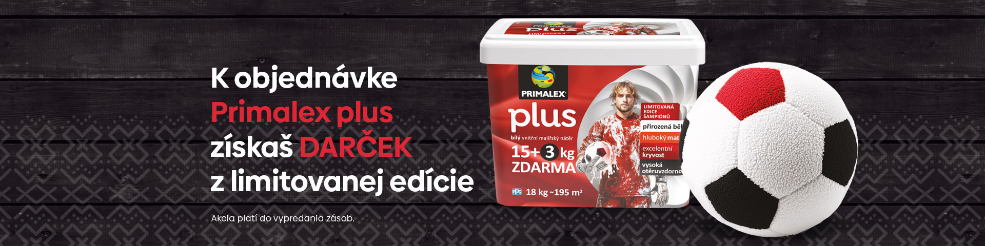 Primalex 15+3 kg - darček